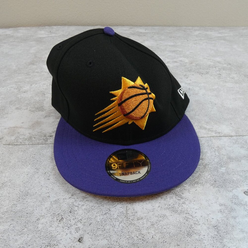 Phenix Suns Cap Black One Size NBA New Era Hat 9 Fifty New Snap